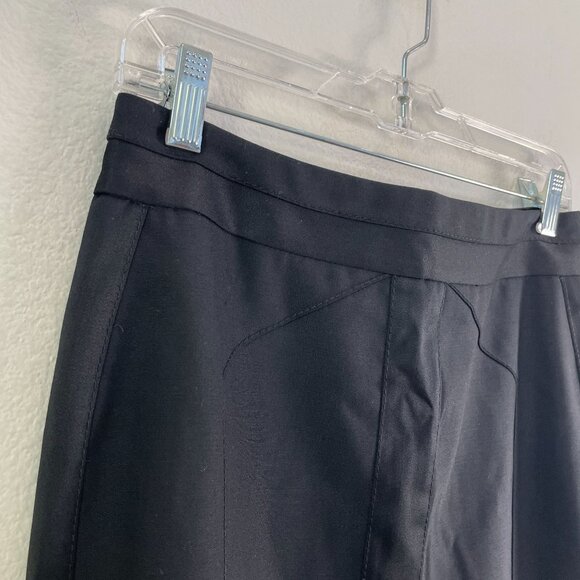 NEW Ann Taylor Womens 8 Black Wool Blend Pencil Skirt Career Work - Picture 2 of 8